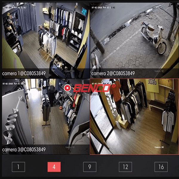 công trình thực tế Lắp Đặt Trọn Bộ 8 Mắt Camera Dahua 2.0 BEN-8020DH Giá Rẻ