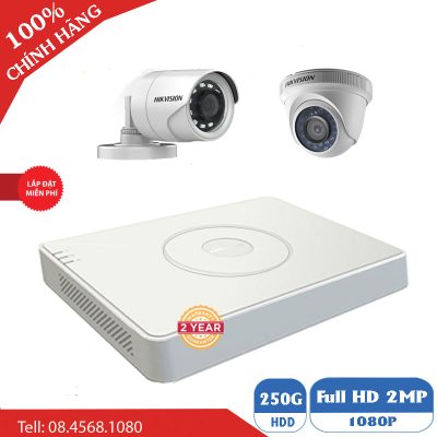 Bộ 2 Camera Quan Sát Hikvision BEN-2020HK
