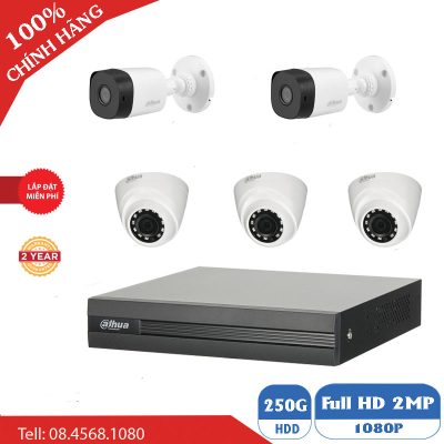 Lắp Đặt Camera Dahua BEN-5020DH Full HD