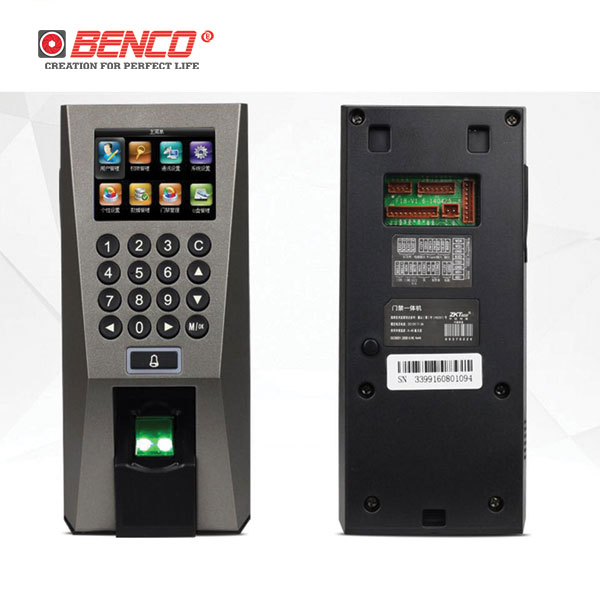 Giới thiếu về máy chấm công kiểm soát cửa kính F18 Ronld Jack