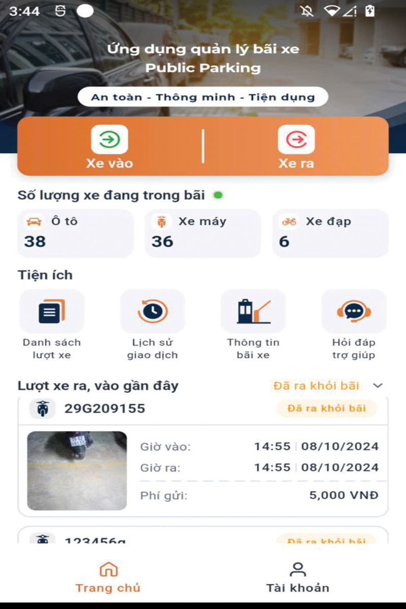 Ưu điểm điểm của máy giữ xe cầm tay thông minh