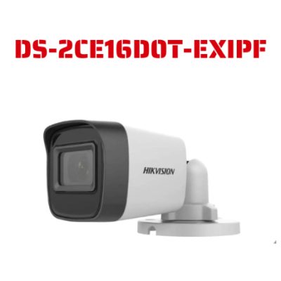 Camera ANALOG Hikvision DS-2CE16D0T-EXLPF 2.0MP – Full HD 1080P, Hồng Ngoại 30m, Chuẩn IP66 Ngoài Trời