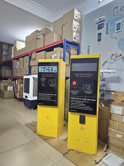 Tủ Máy Phát Thẻ Tự Động Cho Bãi Xe Thông Minh
