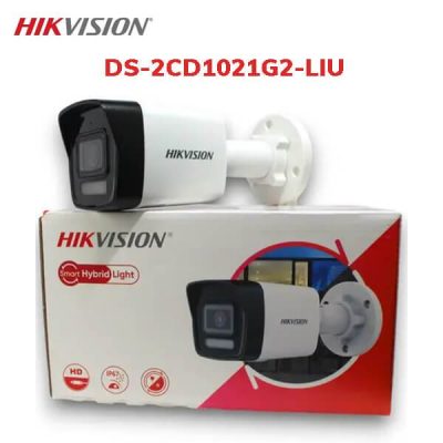 Camera ip HIKVISION DS-2CD1021G2-LIU 2mp tích hợp micro