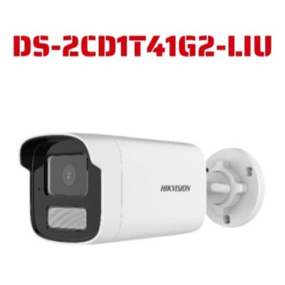 Camera ip Hikvision 4MP DS-2CD1T41G2-LIU tích hợp míc Hàng chính hãng.