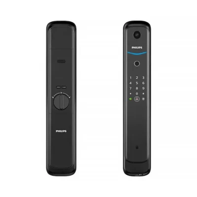 Khóa cửa thông minh PHILIPS DDL702-1HWS hỗ trợ đàm thoại video 2 chiều Bảo hành 24 tháng - Miễn Phí Lắp Đặt HN HCM ĐN